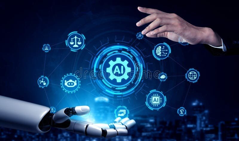 Wide operations floor where teams monitor enterprise AI dashboards across a connected data estate